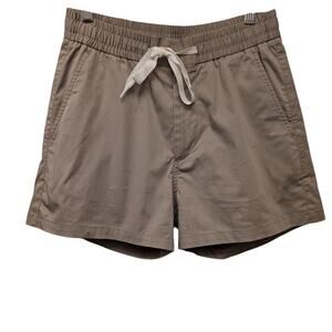 Tiger of Sweden Twolum Shorts Beige 3.5" Inseam Elastic Waist Citywear Summer